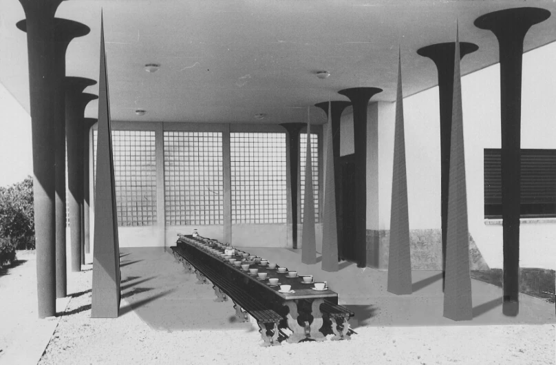 Historischer Speisesaal: Ausgangspunkt des Umnutzungsvorschlags