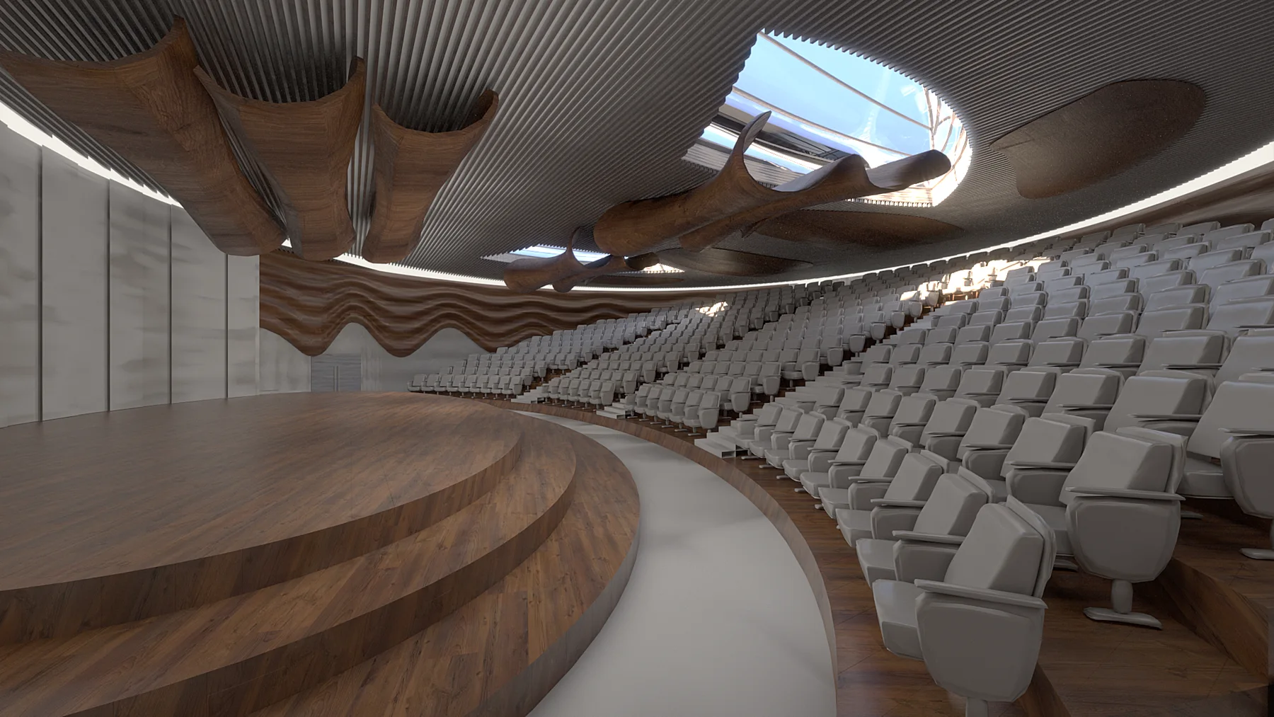 Auditorium interior study